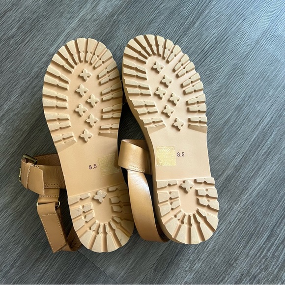 Madewell The Cady Lug Sole Sandal Desert Camel Women's Shoe Size 8.5 - Picture 7 of 9